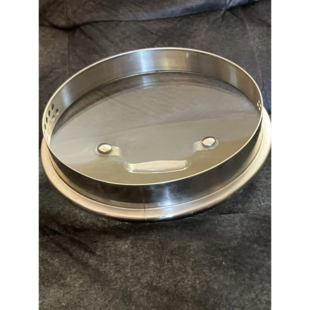 Glass Pan Pot Stainless Handle 7.25” Replacement Lid